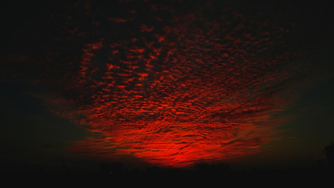 Photo Red sunset